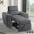 Denizen Chair with Pull-out Ottoman