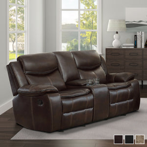 Ember Double Glider Reclining Loveseat