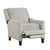 Dante Upholstered Push Back Reclining Chair