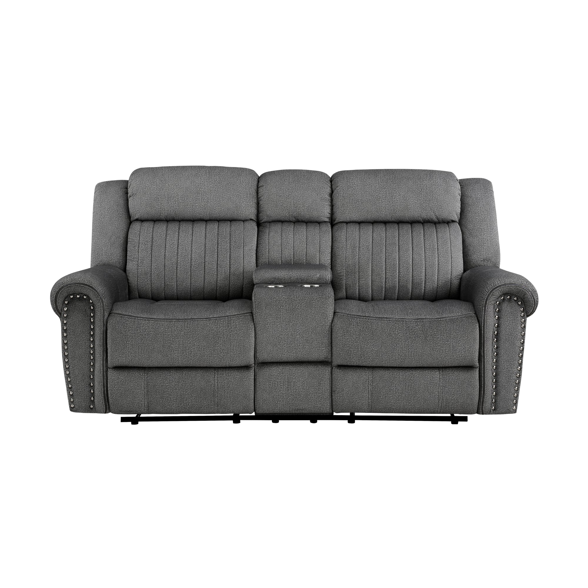 Bauta Manual Double Reclining Loveseat