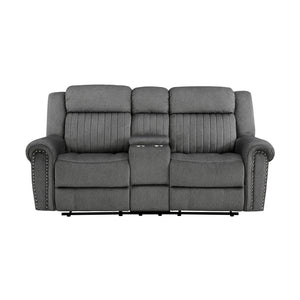 Bauta Manual Double Reclining Loveseat