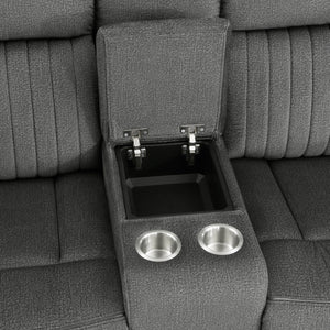 Bauta Manual Double Reclining Loveseat