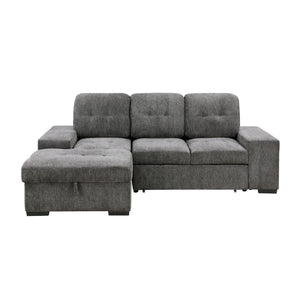 Barrhill Sectional Sofa Chaise with Pull-Out Bed