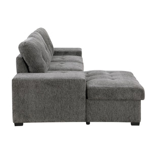 Barrhill Sectional Sofa Chaise with Pull-Out Bed