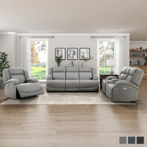 Sherwood 3-Piece Power Reclining Living Room Sofa Set