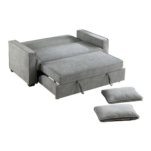 Peyton Upholstered Convertible Futon Sofa with Pull-Out Bed