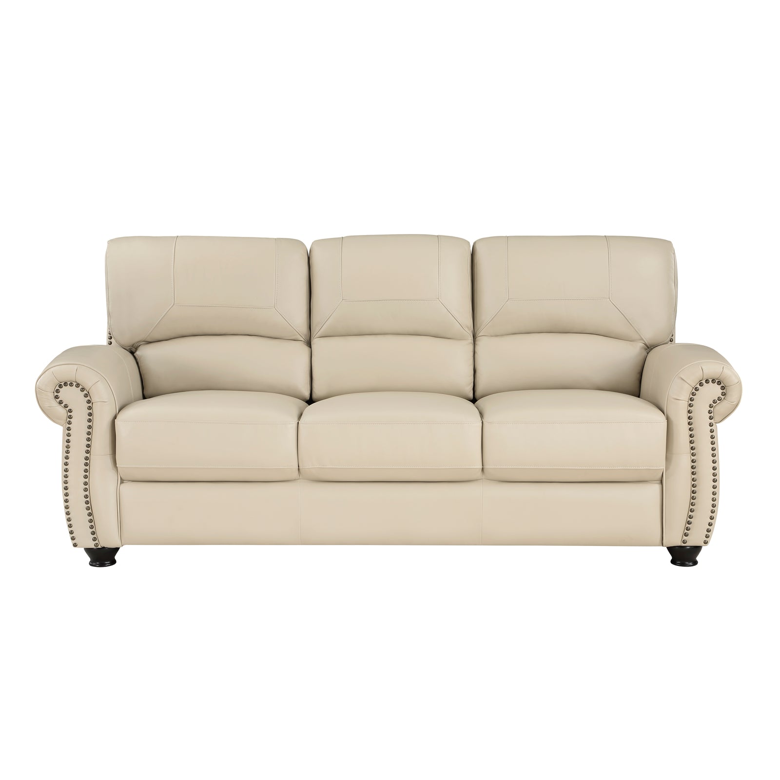 Ionia Leather Match Living Room Sofa