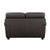 Ionia Leather Match Living Room Loveseat