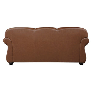Fowler Leather Match Living Room Sofa