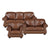 Fowler 3-Piece Leather Match Living Room Sofa Set