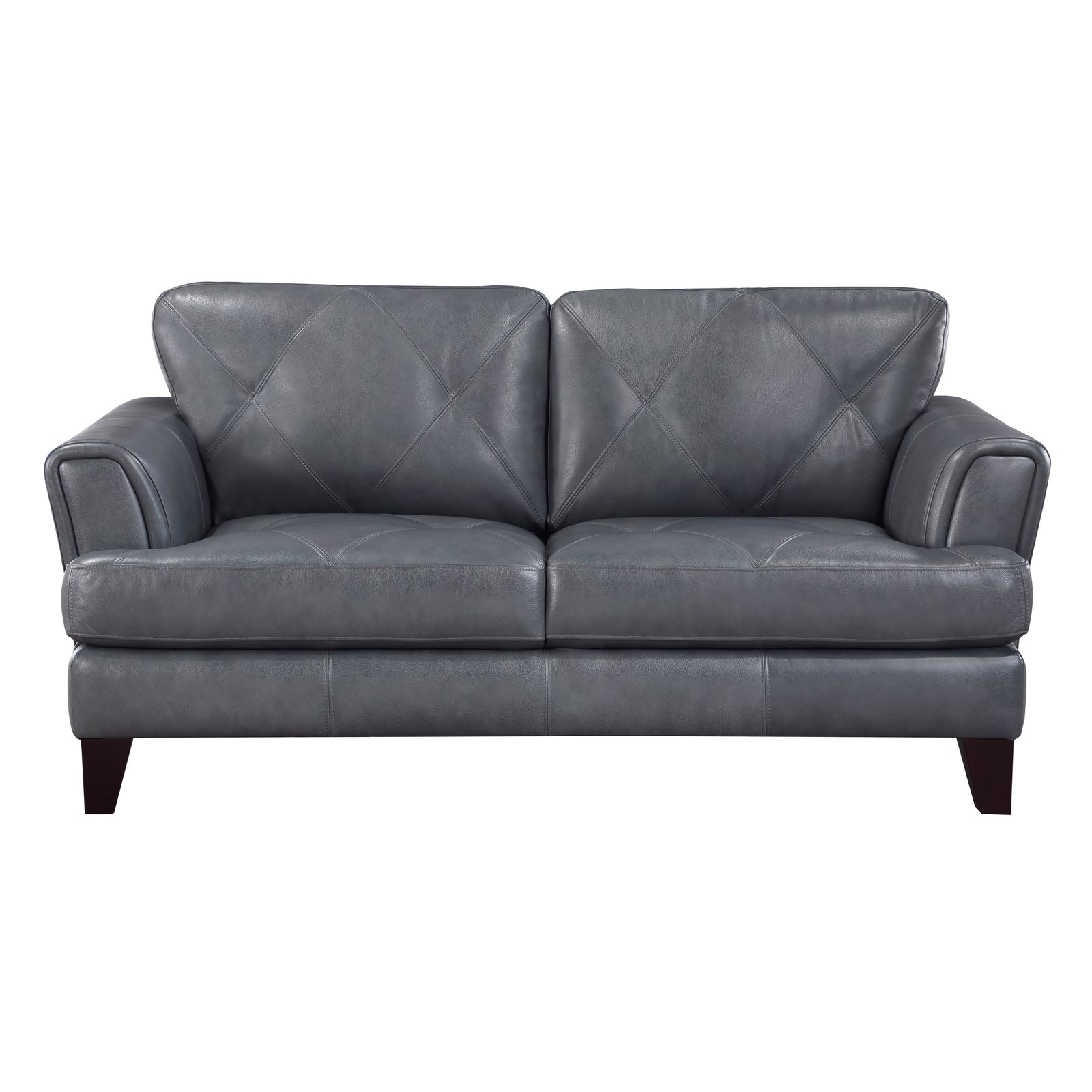 Howe Leather Living Room Loveseat