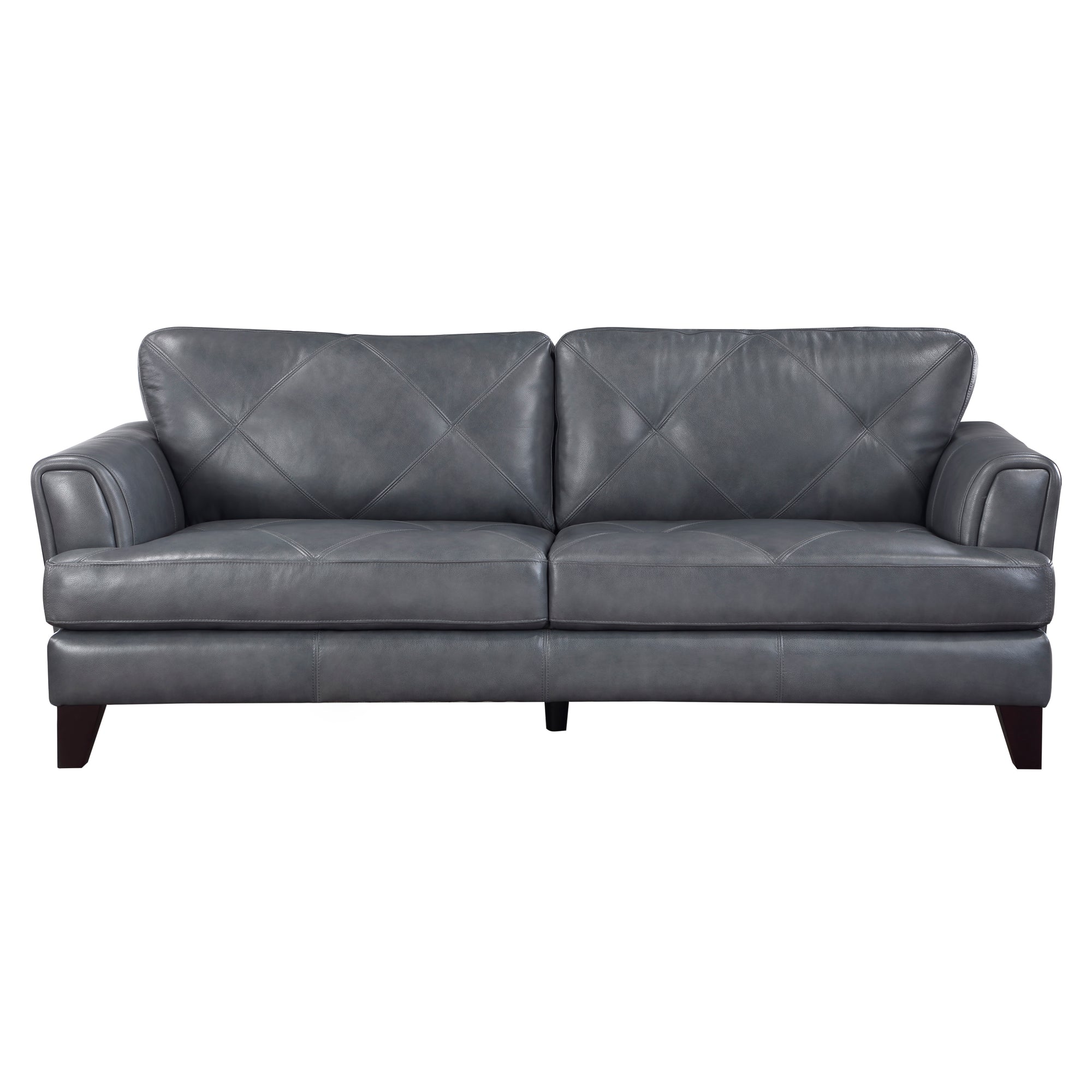 Howe Leather Living Room Sofa