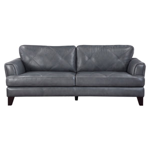 Howe Leather Living Room Sofa