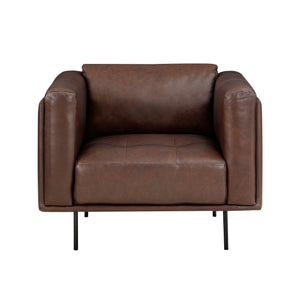 Nottawa Leather Living Room Chair