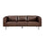 Nottawa Leather Living Room Sofa