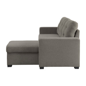 Mendon Reversible Sofa Chaise with Pull-Out Bed