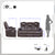 Carlisle 3-Piece Power Reclining Living Room Set