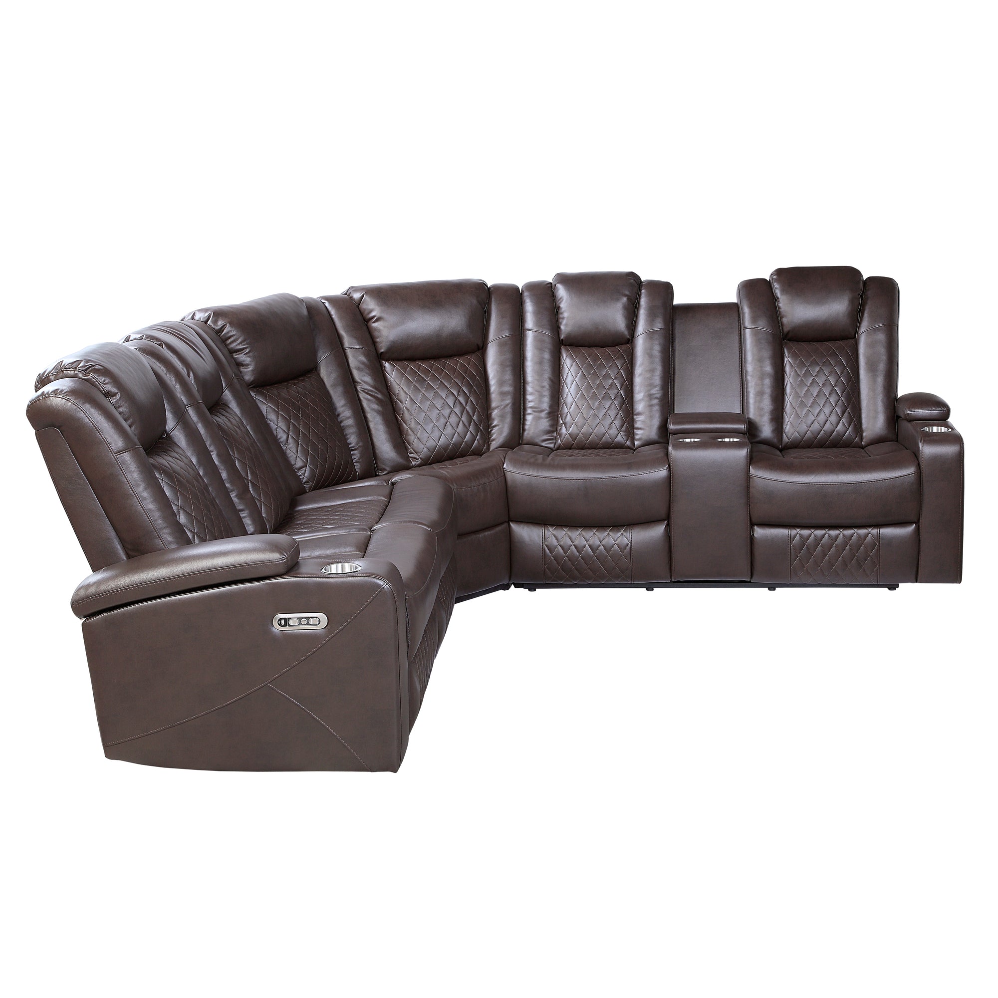 Carlisle Power Reclining Sectional Sofa