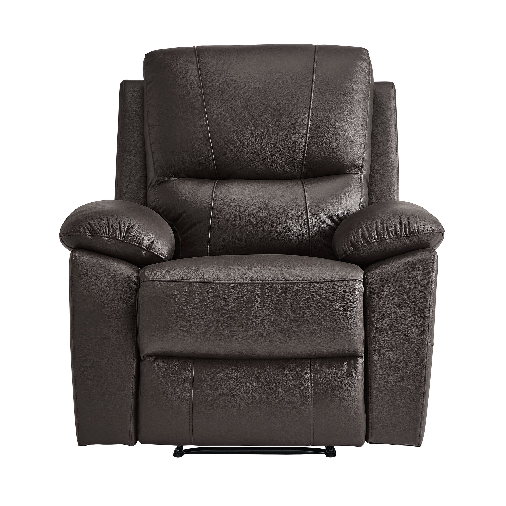 Harrington Faux Leather Manual Reclining Chair