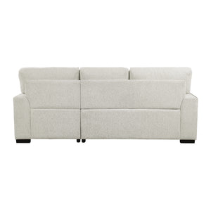 Tolani 2-Piece Sectional with Pull-out Bed and Right Chaise with Hidden Storage