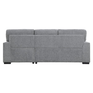 Tolani 2-Piece Sectional with Pull-out Bed and Right Chaise with Hidden Storage