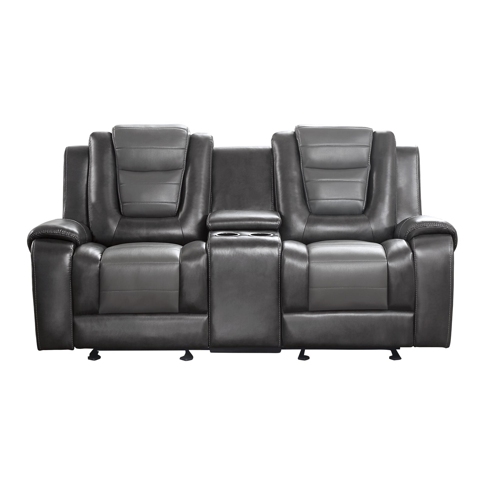 Mischa Double Glider Reclining Love Seat