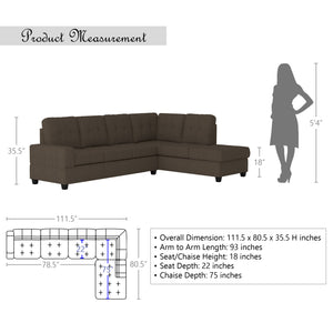 Fresno Reversible Sectional Sofa