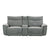 Avenue Power Double Reclining Love Seat with Center Console and Power Headrests