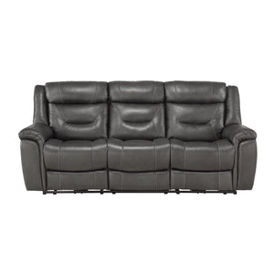 Oswald Power Double Reclining Sofa with Power Headrests and USB Ports