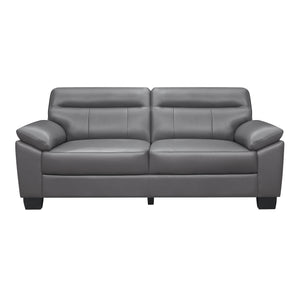 Brun Leather Sofa