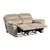Mono Power Double Reclining Love Seat with Power Headrests