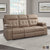 Dalal Power Double Reclining Sofa with Power Headrests and USB Port