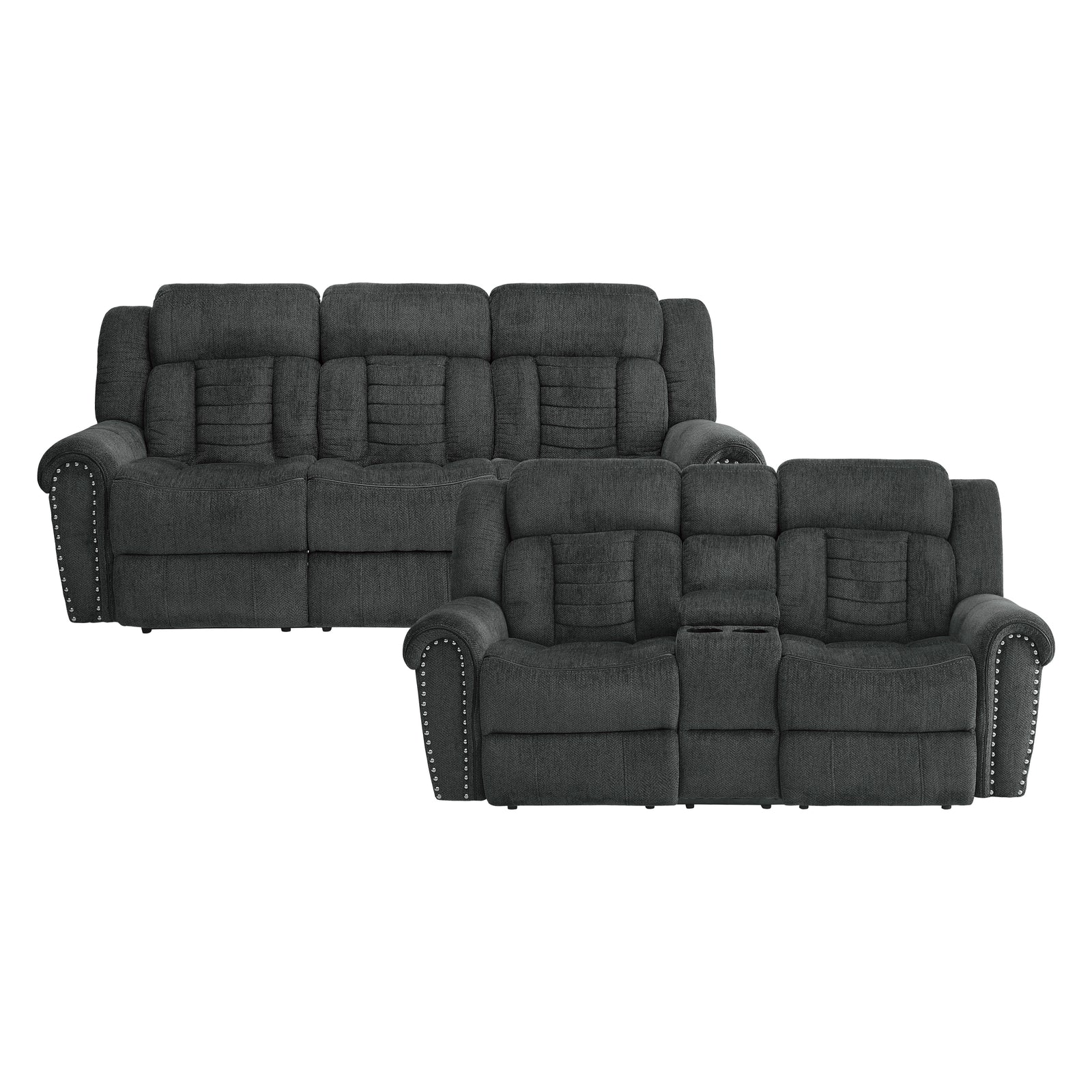 Neleh 2-Piece Reclining Living Room Set