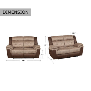 Wade Double Reclining Love Seat