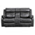 Soho Double Lay Flat Reclining Love Seat with Center Console