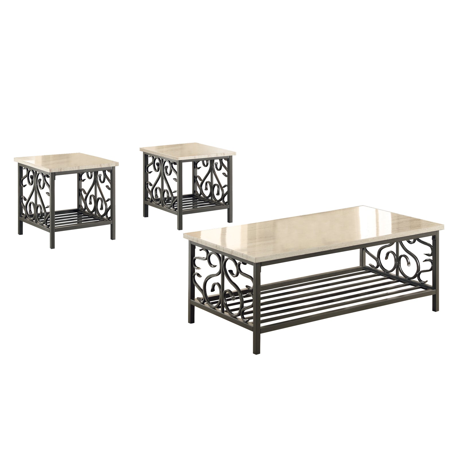 Rossi 3-Piece Pack Occasional Set