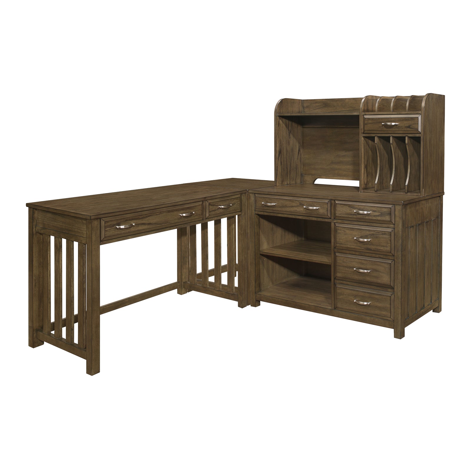 Traine 4-Piece Corner Desk