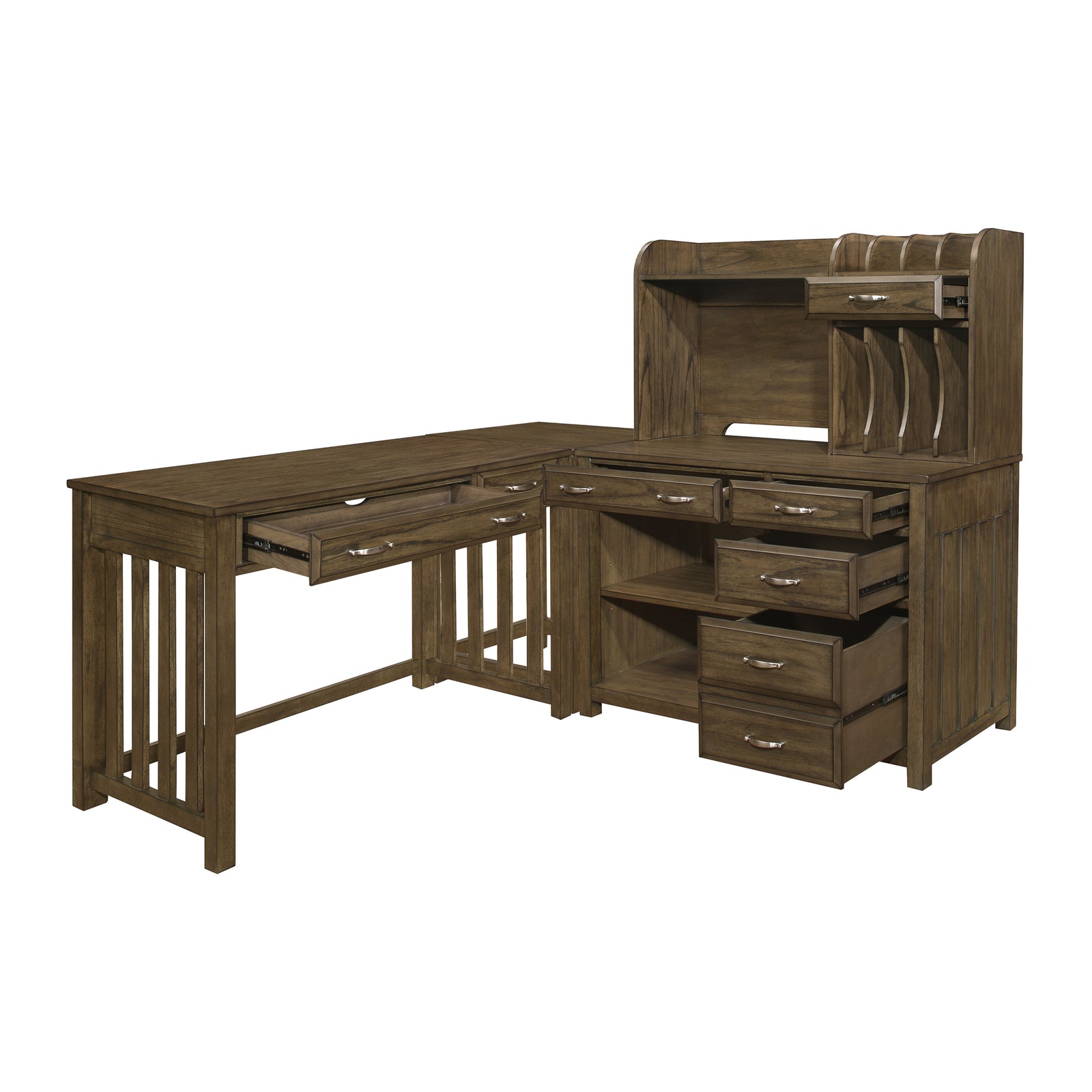 Traine 4-Piece Corner Desk