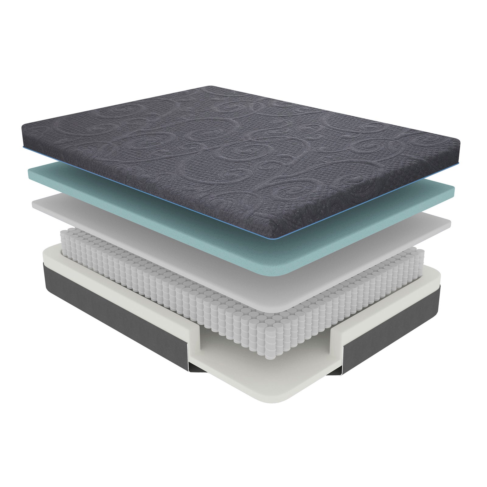 Chanson 11-Inch Gel-Infused Memory Foam Hybrid Mattress