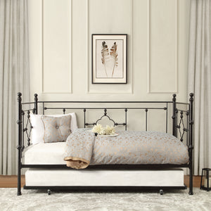 Fain Daybed with Trundle, Metal