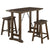 Oriole 3-Piece Counter Height Dinette Set