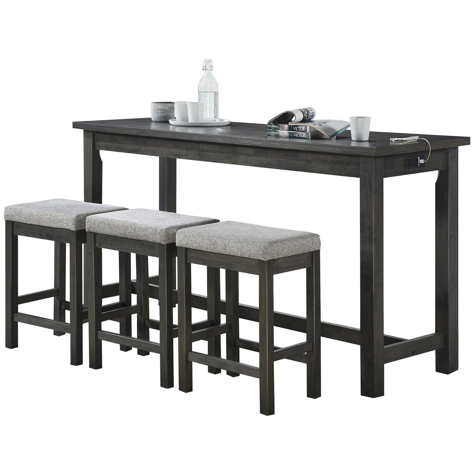 Tripp 4-Piece Counter Height Dining Set