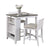 Hobson 3-Piece Counter Height Dining Set
