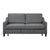 Edelweiss Convertible Studio Sofa with Pull-out Bed