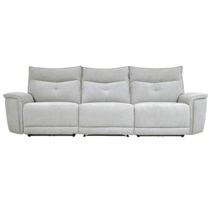 Avenue Power Double Reclining Sofa with Power Headrests