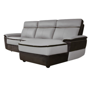 Barberton Power Modular Reclining Sectional Sofa with Right Chaise