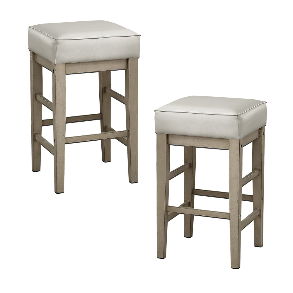 Hebron Square Stool (Set of 2)