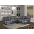 Legrand Power Modular Reclining Sectional Sofa with Console
