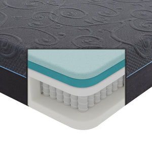Chanson 14-Inch Gel-Infused Memory Foam Hybrid Mattress