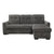 Percy Reversible Sofa Chaise with Pull-out Bed